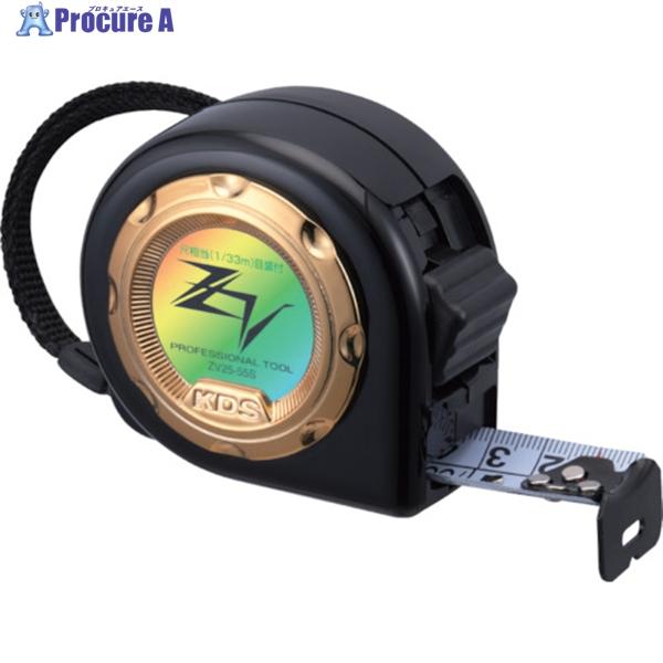 KDS コンベックス ゼットヴイ 25巾 5.5mBKまさめ  ▼778-3272 ZV25-55S...