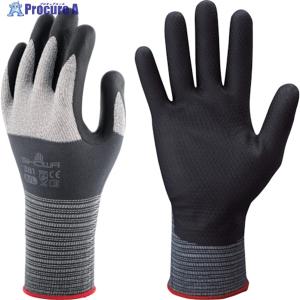 SHOWA ニトリルゴム背抜き手袋 NO381マイクログリップ Mサイズ ▼790-0996 NO381-M 1双