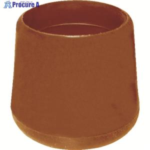 TRUSCO 【売切廃番】イス脚キャップ 12.7mm 茶 4個組 ▼799-3463 TRRCC127-BR 1袋