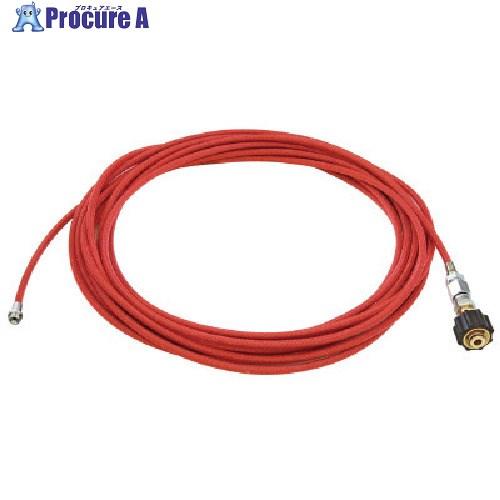 Asada 1/4PS洗管ホース コック無 20m クイックカプラ仕様  ■▼806-7983 HD...