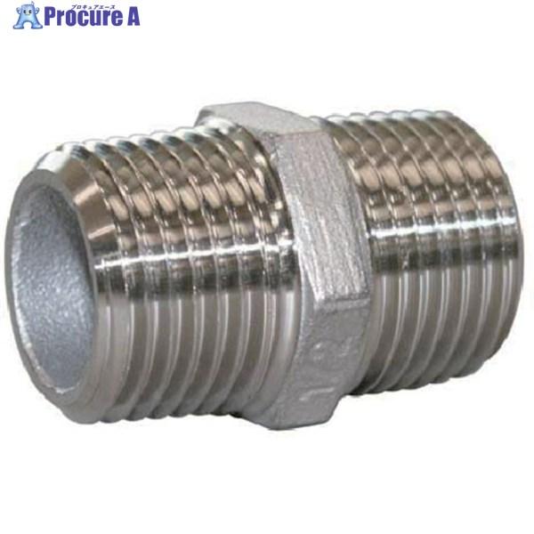 TBC ステンレス 六角ニップル 1・1/2  ▼812-8074 40 SUS-6N  1個