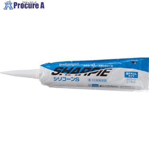 シャープ シーリング剤 シャーピー シリコーンSパウチ ホワイト 330ml  ■▼816-5950...