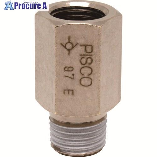 PISCO チェック弁 チェックバルブ ブッシュ オネジ側入力  ▼818-1160 CVF02-0...
