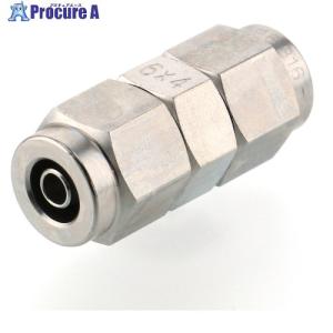PISCO SUS316締付け継手 SUS316締付継手 ユニオンストレート ▼818-1733 NSU0640 1個