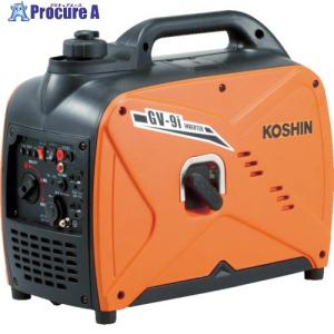 工進（KOSHIN） 防音型インバーター発電機 ▽818-4618 GV-16I 1台