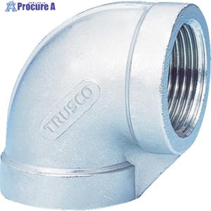 TRUSCO ねじ込み管継手 SUS 90°エルボ 10A   819-1418 TLL-10A  1個