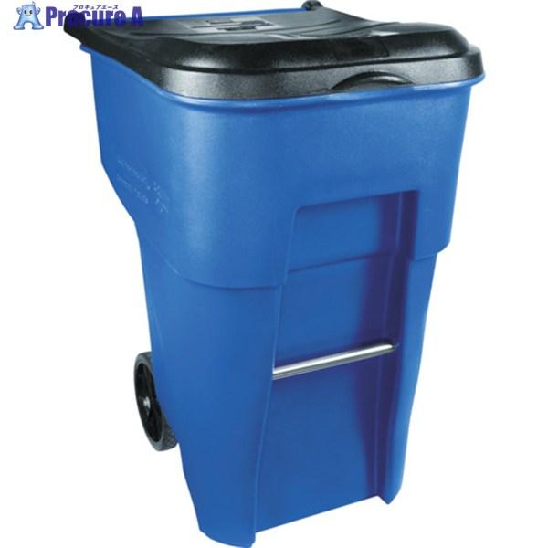 ラバーメイド ブルートロールアウトコンテナ 359.6L ブルー  ◇▼819-4477 9W227...