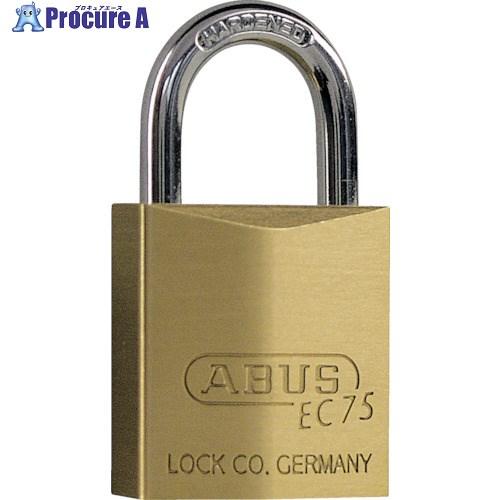 ABUS 真鍮南京錠 EC75-30 ディンプルシリンダー (ブリスターパック)  ■▼826-54...