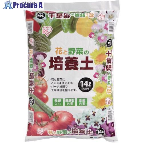 IRIS 502787 花・野菜の培養土 14L (1袋入)  ■▼827-4810 HYB-14 ...