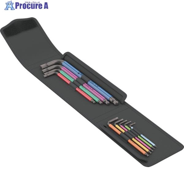 Wera 950SPKL/9SZ ボールポイントヘックスキーセット インチ  ▼833-8900 0...