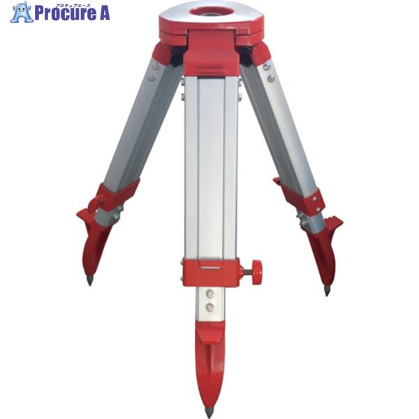 STS オートレベル用アルミ短三脚 ねじ径35mm 脚足形状平面  ▼836-9093 JS-OTS...