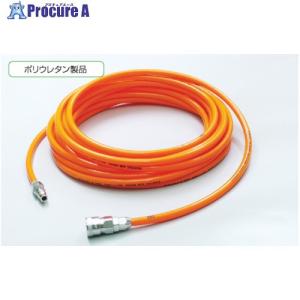 十川 サンテックエアーホース10M オレンジ  ▼838-7171 STC-10  1本｜procure-a