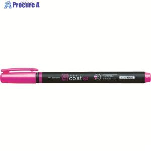 Tombow 蛍光マーカー蛍COAT80 桃 ▼855-9918 WA-SC90 1本