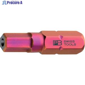 PBスイスツールズ C6-210B-3 イジリドメ六角ビット   857-2621 C6-210B-3  1本