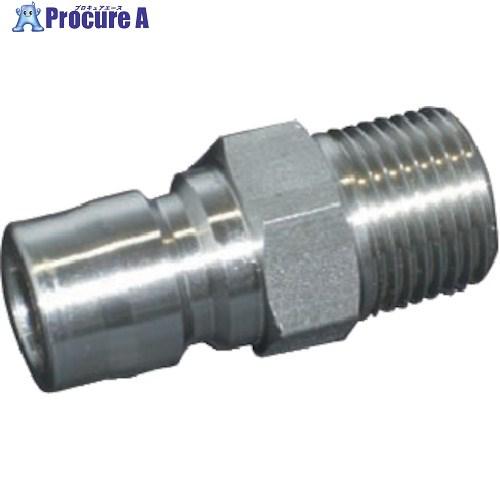 ヤマト STYカップリング プラグ(めねじ取付用・ステンレス)STY4-PM  ▼857-8118 ...