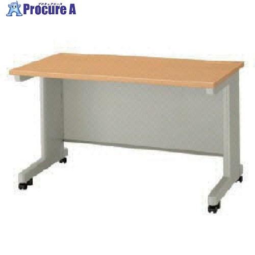 NAIKI 平デスク(キャスター引出無し NED型/天板:ライトバーチ木目 本体:ウォームホワイト/...