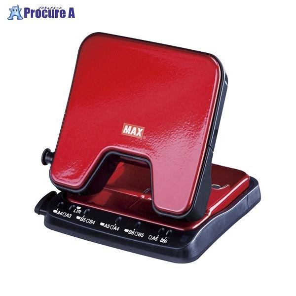 軽あけパンチ SCOOVA レッド DP-35T/R ▼19472 マックス●a559