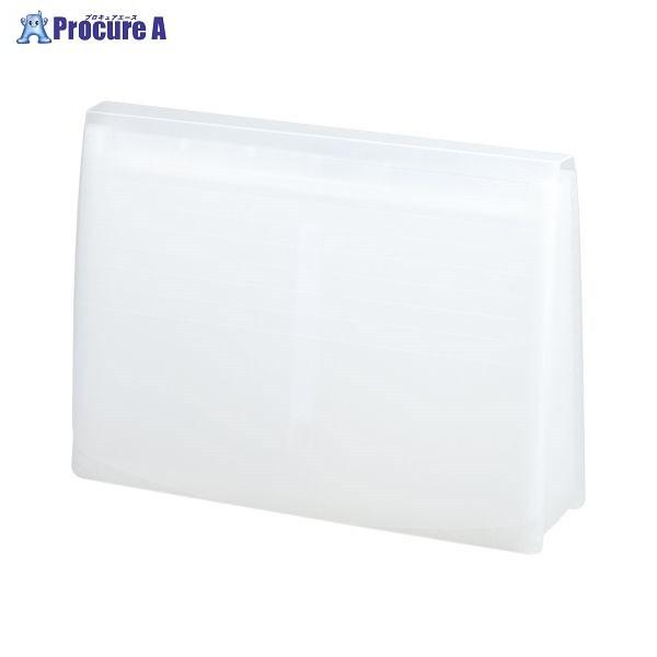 LIHIT LAB. エクスパンディングファイル 乳白 A-5050-1 ▼20978 (株)リヒト...