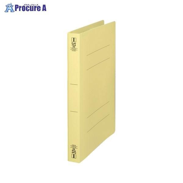 フラットファイルPP厚綴 イエロー FF-A4SW-Y ▼35057 ビュートン●a559