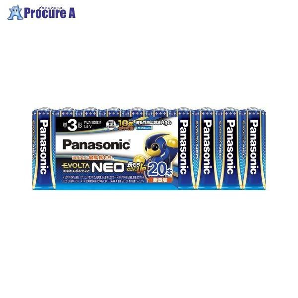 Panasonic エボルタNEO単3形20本パック LR6NJ/20SW ▼37251 パナソニッ...