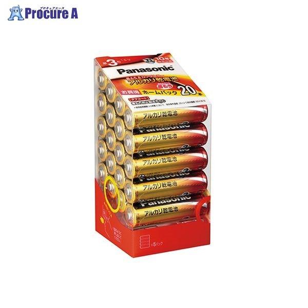 Panasonic アルカリ電池 単3 20個ホームパック LR6XJ/20SH ▼59913 パナ...