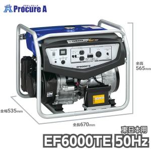 ヤマハ オープン型発電機（交流専用）EF6000TE 50Hz