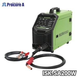 育良精機 半自動アーク溶接機 スキルアークプロ ISK-SA200W(40085) ISK-SA200W 1台 ●YA513