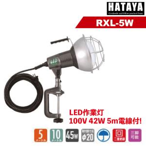 LED作業灯 RXL-5W 42W ハタヤ 100V