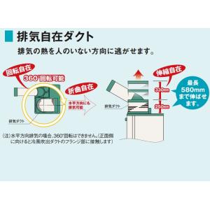スポットエアコン 業務用 ダイキン スポットク...の詳細画像2
