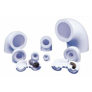 ポリスチレンフォーム エルボ 80A×40mm厚 スチロール 配管保温材