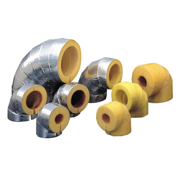 グラスウール エルボ アルミ 80A×20mm厚 ALK