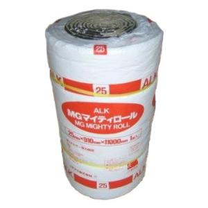 ロックウール ロール アルミ ALK貼 25mm厚×幅910mm×1M カット品 切り売り MGマイ...