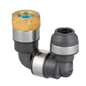 WPL97A-2016C-S オンダ ライニング鋼管変換 回転エルボテーパめねじ 管端コア内蔵