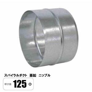 スパイラルダクト125Φ 【搬入・移動・保管に便利な長さ1m】4本迄同梱