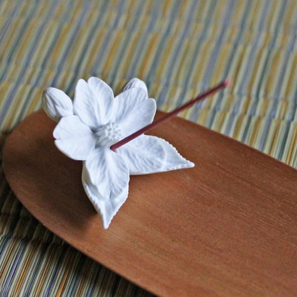 お香立て 桜 線香立て お香たて インテリア 英一郎製磁
