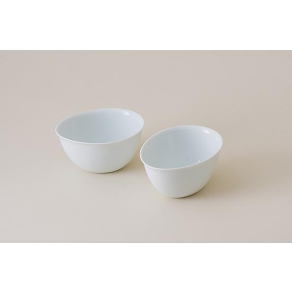 おゆのみエッグペアセット - 白磁カップ 湯のみ 小鉢 蕎麦猪口 波佐見焼の窯元がルーツ - 英一郎...