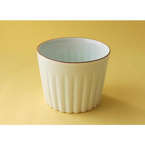 焼酎グラス、蕎麦猪口 - フリーグラス角・菊／アイボリー釉 - 波佐見焼の窯元がルーツ - 英一郎製...