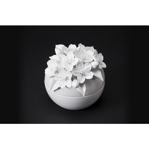 【英一郎製磁】 さくらお骨壺