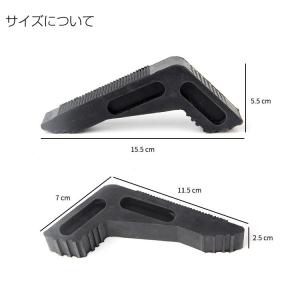 ドアストッパー 室内 ゴム 玄関ドア 強力 ス...の詳細画像2