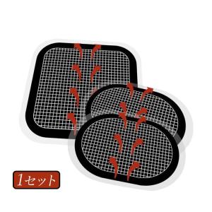 EMS 交換パッド 互換 パッド 1セット 合計3枚 (正面用 1枚 + 脇腹用2枚) 日本郵便送料無料 PK1-76