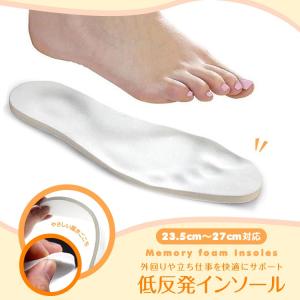 インソール 低反発 中敷き 衝撃吸収 サイズ かかと サイズ調整可能 レディース メンズ 23.5cm〜27cm 送料無料 PK1-40