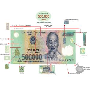 【本物保証 使用品】ベトナムドン ベトナム紙幣...の詳細画像1