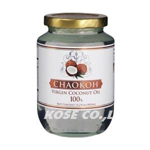 CHAOKOH 100%バージンココナッツオイル VARGIN COCONUT OIL 1ビン