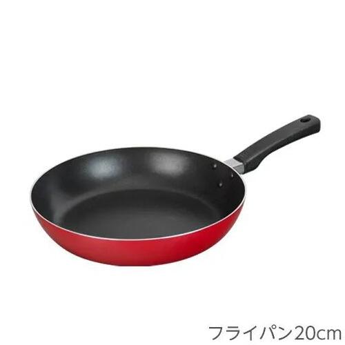 フライパン 20cm フッ素樹脂加工 メイクダイヤ IH対応フライパン20cm（RB-2516） い...