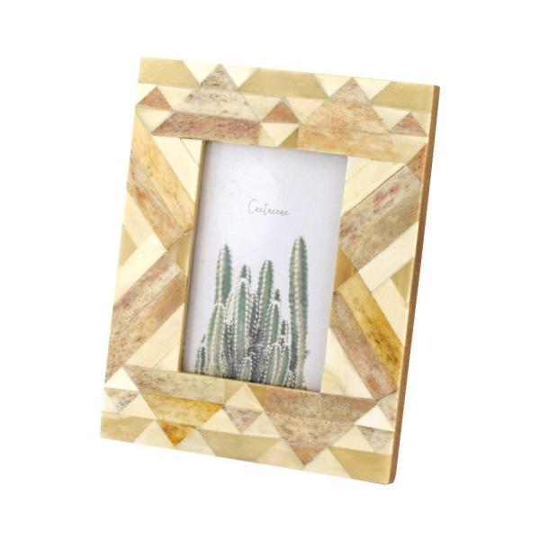 ボーン フォトフレーム ブラウンミックス 12818801040