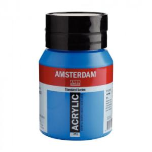 AMSTERDAM　アムステルダム　アクリリックカラー500ml　プライマリーシアン572 4778...