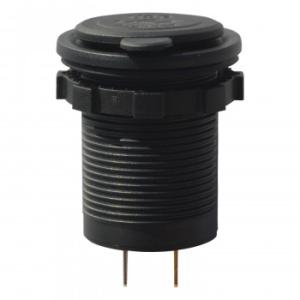 リード工業  アイマーシリーズ　USB充電ソケット　ブラック　KS258A