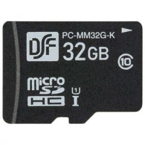 OHM マイクロSDメモリーカード 32GB 高速データ転送 PC-MM32G-K