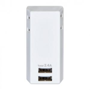 USBタップ2個口2ポート2.4A UA-222L