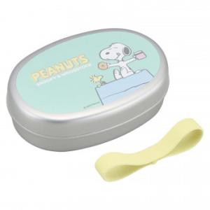 オーエスケー S/N No.3 スヌーピー アルミ子供弁当箱M(仕切付) AL-5